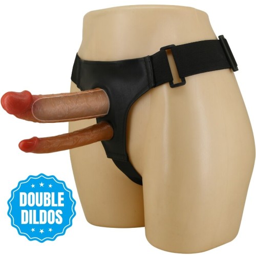 PRETTY LOVE - KEAVEN HARNESS SLIP UNIVERSAL  KOMFORTABEL DOPPELDILDO